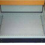 Closable 3-sectioned bottom panel