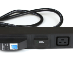 1U 4-outlet IEC C13 &amp; 2-outlet IEC C19 PDU with Commando plug