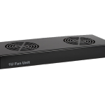 1U fan unit with 2 fans