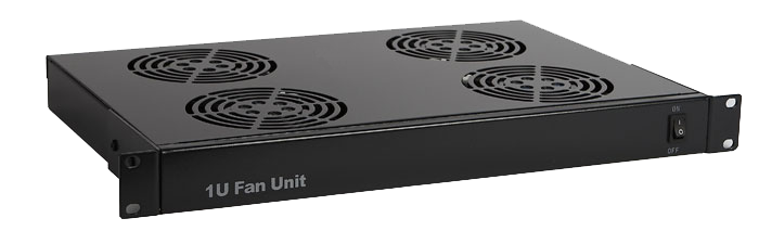 1U fan unit with 4 fans